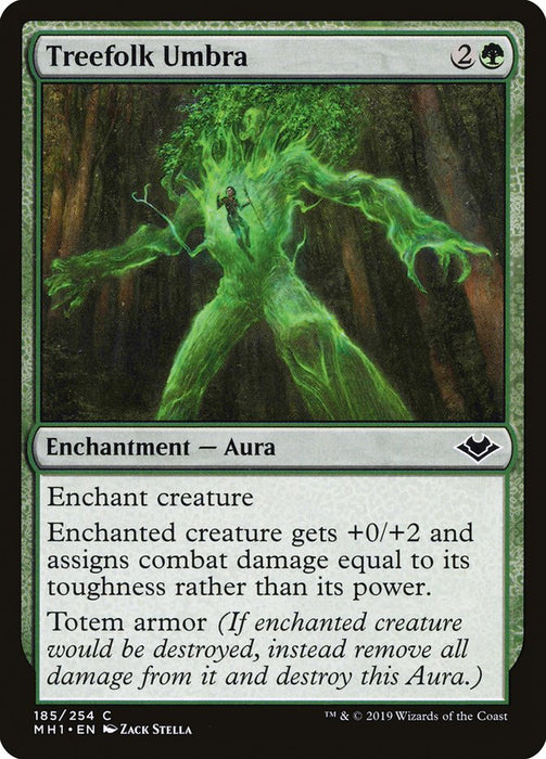 Treefolk Umbra  (Foil)