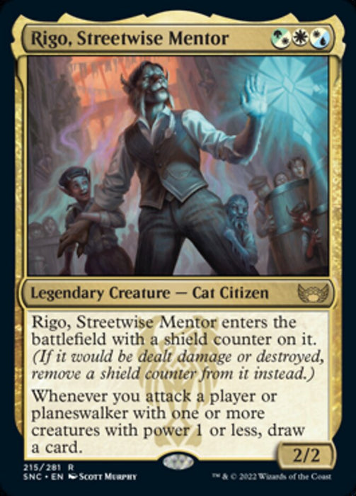 Rigo, Streetwise Mentor  - Legendary (Foil)