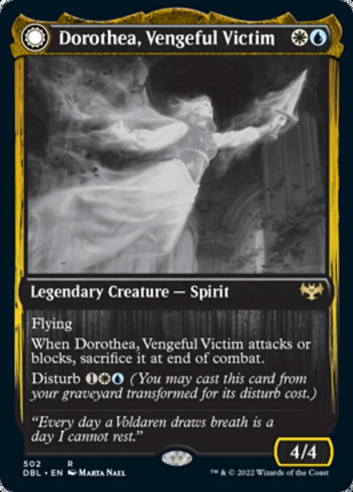 Dorothea, Vengeful Victim // Dorothea's Retribution  - Legendary - Inverted (Foil)