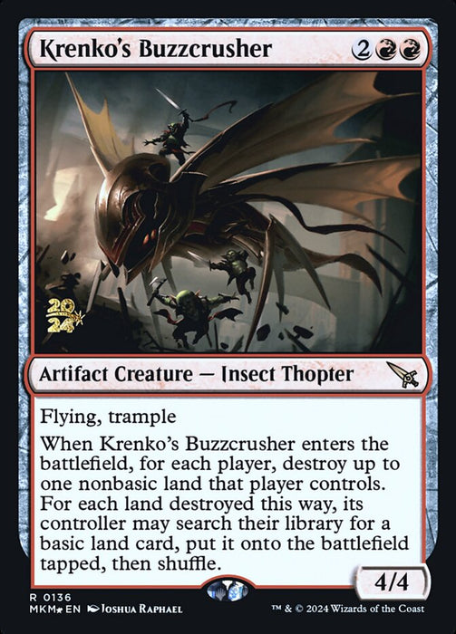 Krenko's Buzzcrusher (Foil)