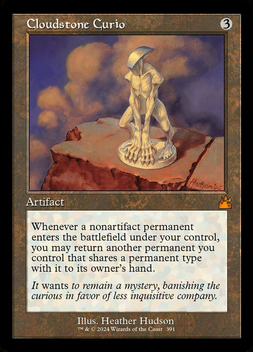 Cloudstone Curio - Retro Frame (Foil)