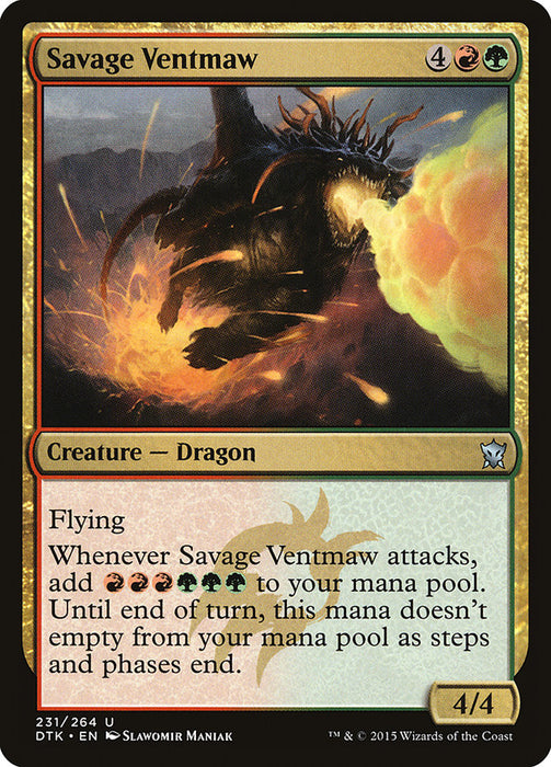 Savage Ventmaw  (Foil)