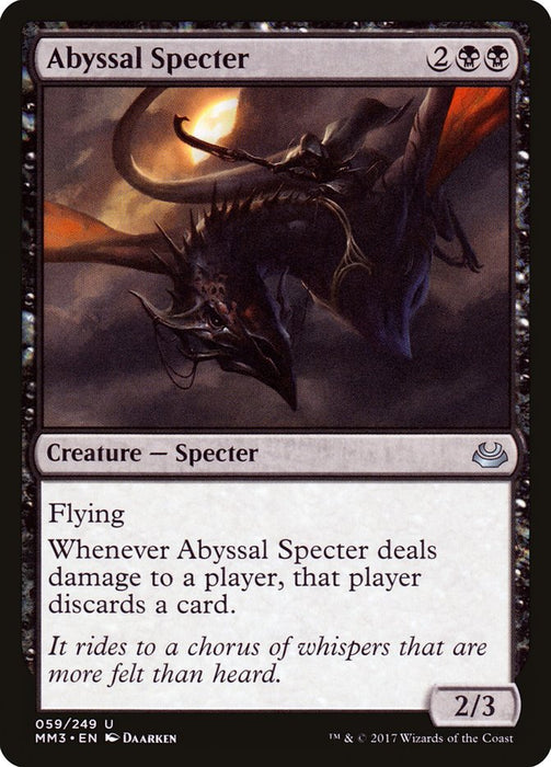 Spectre abyssal (feuille)