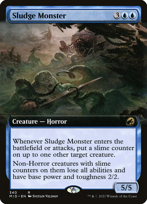 Sludge Monster  - Extended Art (Foil)