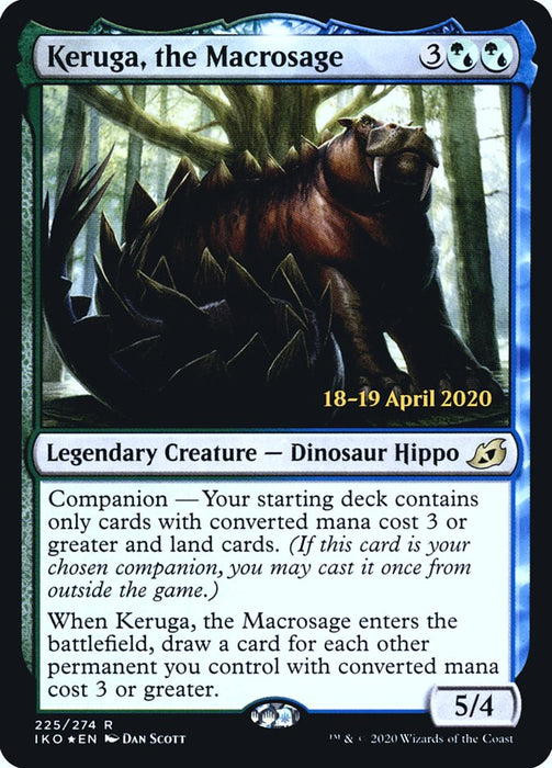 Keruga, the Macrosage  - Legendary (Foil)