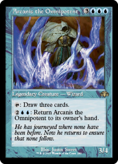 Arcanis the Omnipotent - Retro Frame (Foil)