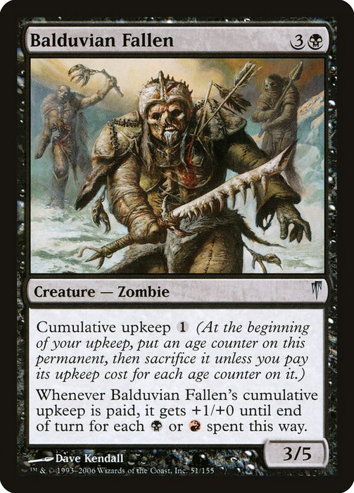 Balduvian Fallen  (Foil)