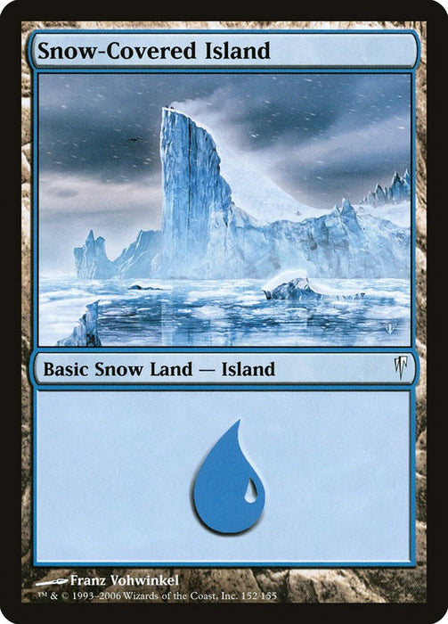 Snow-Covered Island  (Foil)