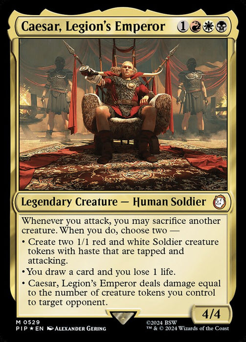 Caesar, Legion's Emperor - Legendary (Foil)