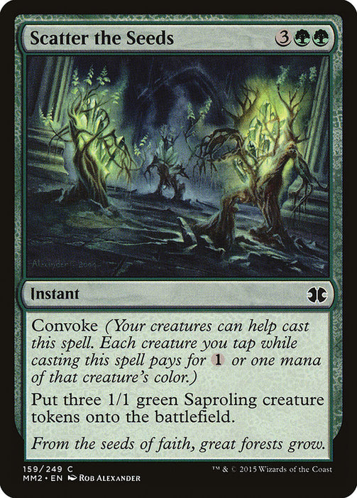 Scatter the Seeds  (Foil)