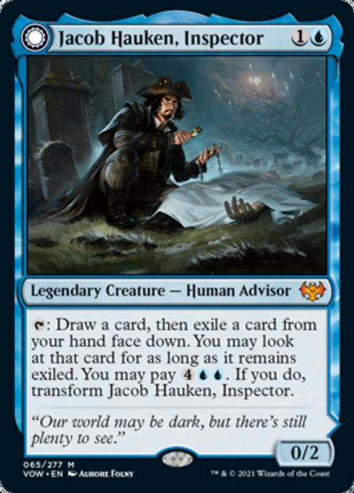 Jacob Hauken, Inspector // Hauken's Insight  - Legendary