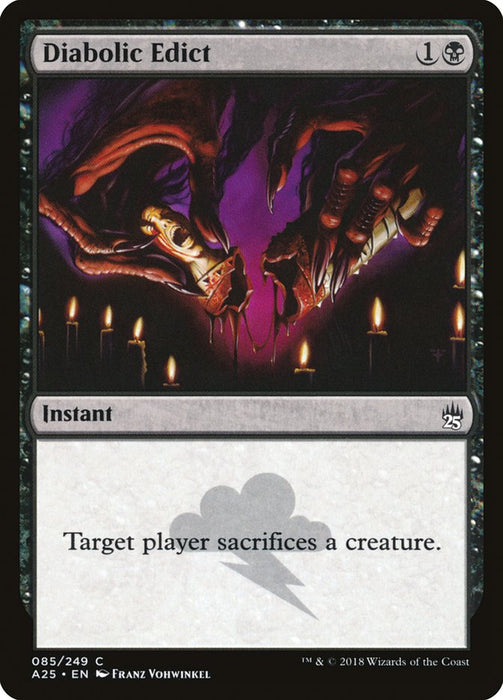 Diabolic Edict  (Foil)