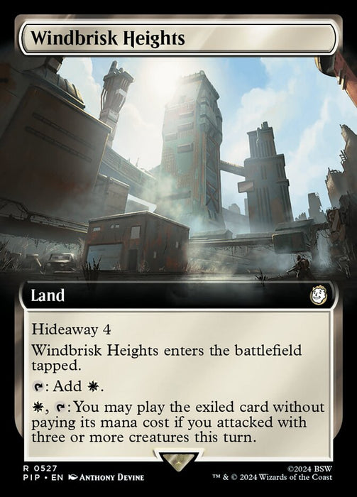 Windbrisk Heights - Extended Art (Foil)