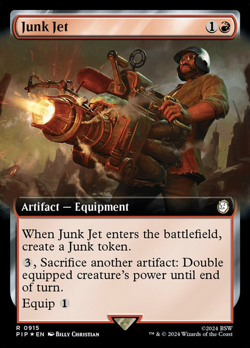 Junk Jet - Extended Art (Foil)