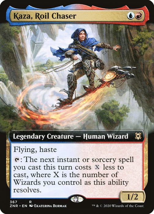 Kaza, Roil Chaser  - Legendary - Extended Art