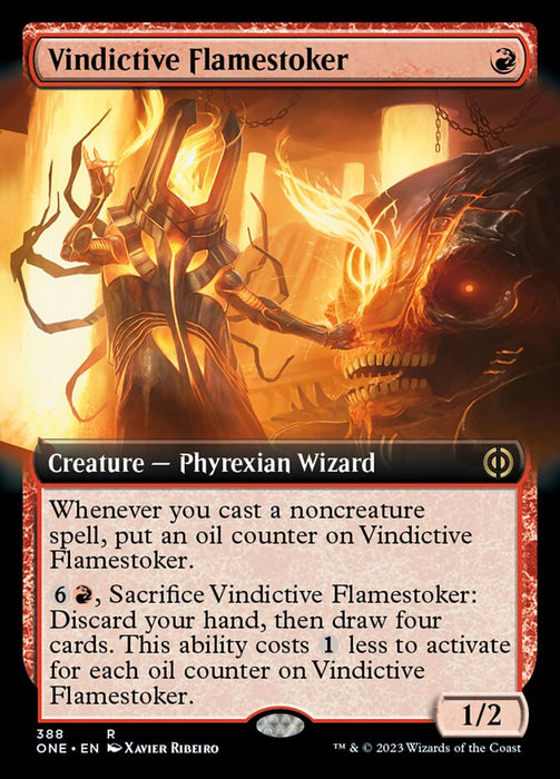 Vindictive Flamestoker - Extended Art (Foil)