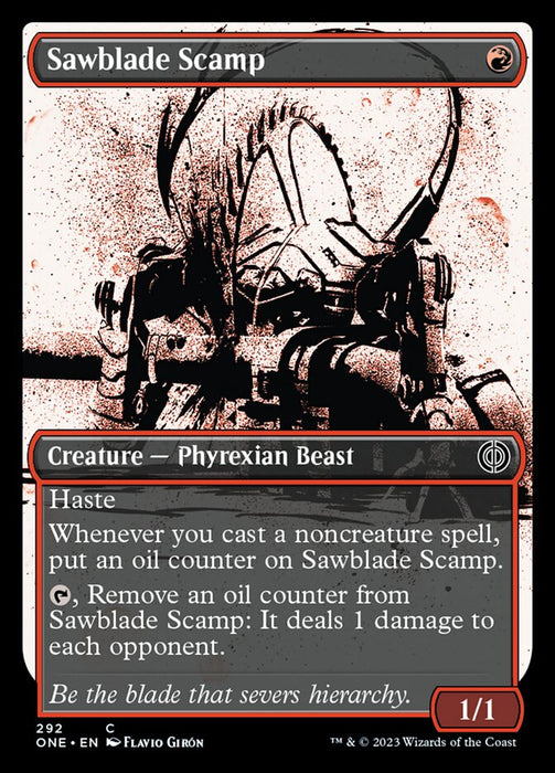 Sawblade Scamp - Showcase- Inverted (Foil)