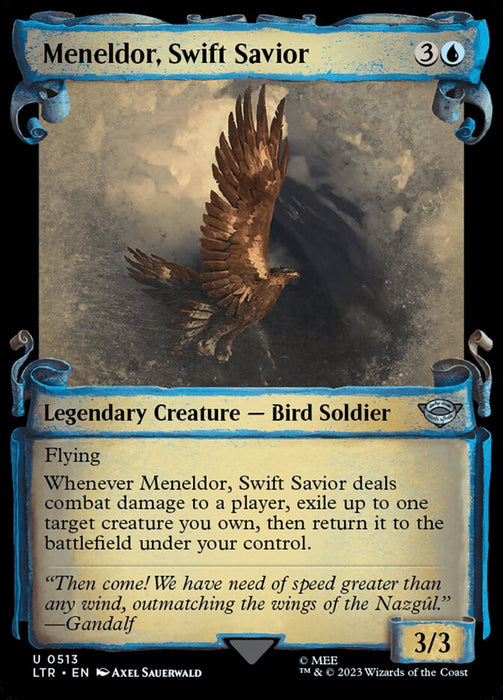 Meneldor, Swift Savior - Showcase- Legendary (Foil)