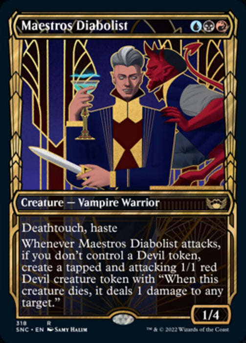 Maestros Diabolist  - Showcase (Foil)