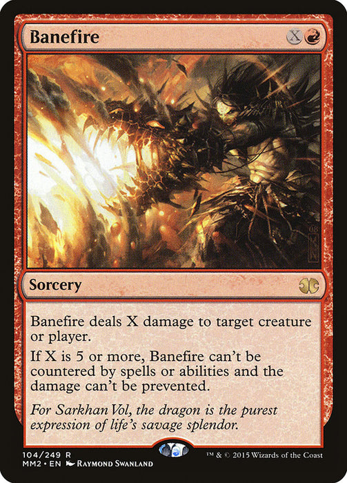 Banefire  (Foil)