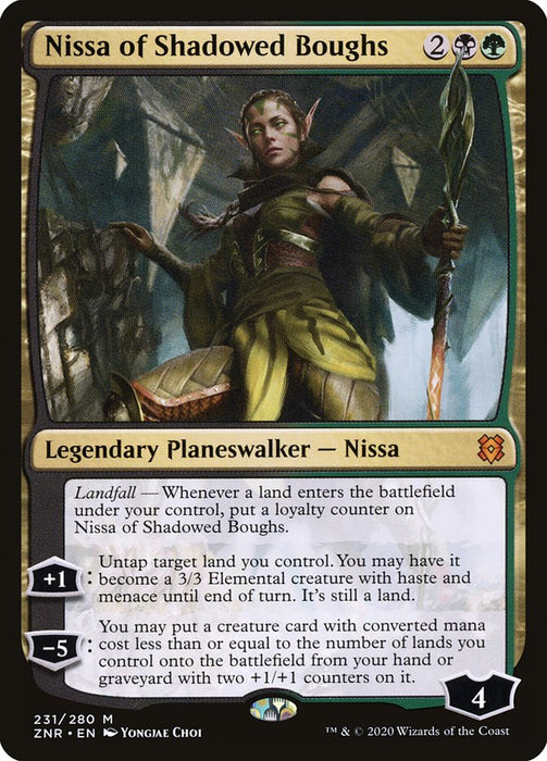 Nissa of Shadowed Boughs  (Foil)