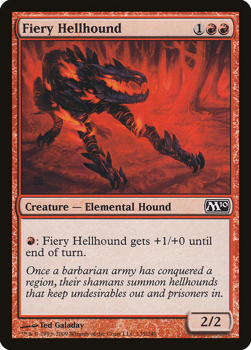 Fiery Hellhound