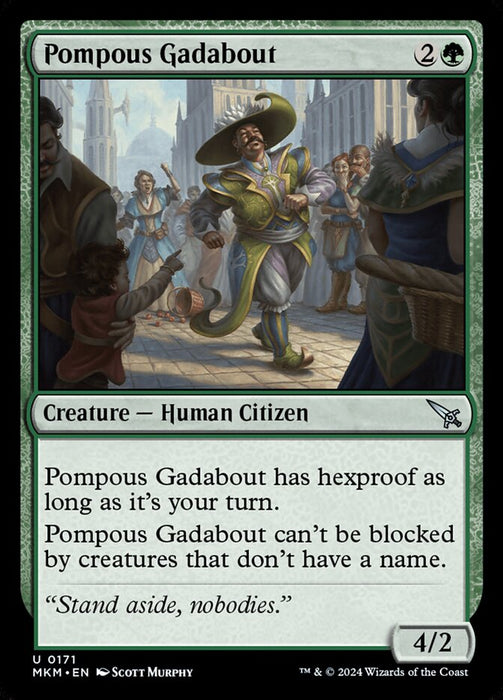 Pompous Gadabout (Foil)