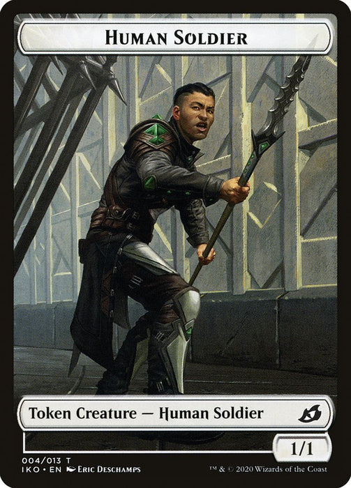 Human Soldier - Full Art  (Foil)