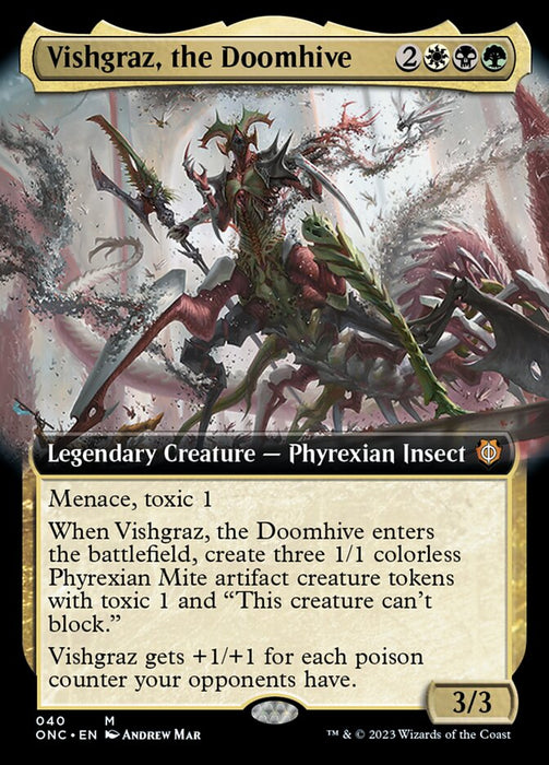 Vishgraz, the Doomhive - Legendary- Extended Art