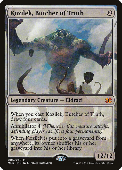 Kozilek, Butcher of Truth  (Foil)