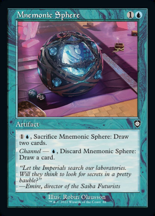 Mnemonic Sphere - Retro Frame