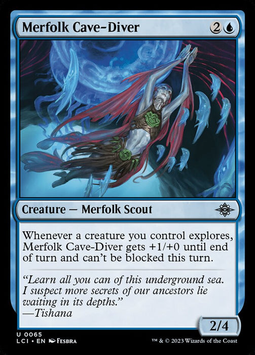 Merfolk Cave-Diver (Foil)