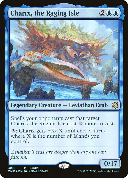 Charix, the Raging Isle  - Legendary (Foil)