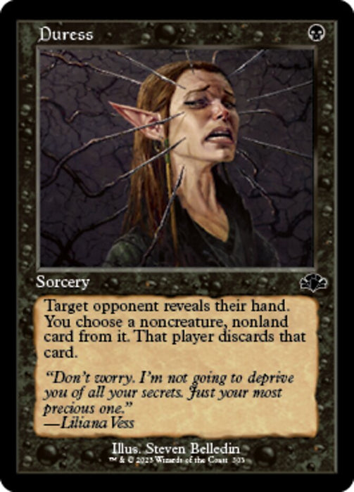 Duress - Retro Frame (Foil)