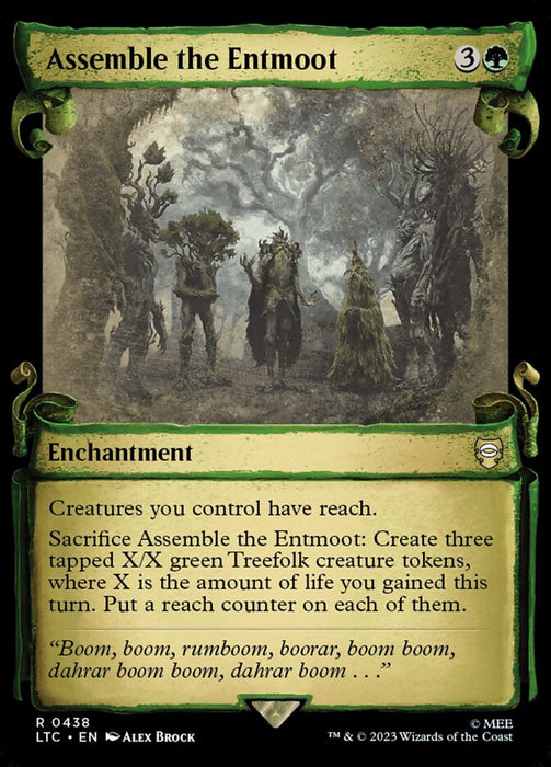 Assemble the Entmoot - Showcase (Foil)