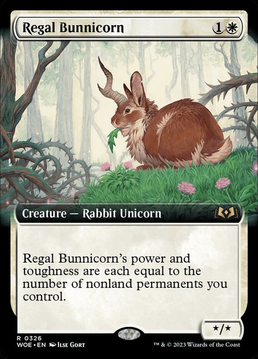 Regal Bunnicorn - Extended Art