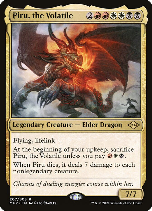 Piru, the Volatile  - Legendary (Foil)