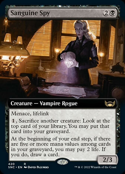 Sanguine Spy  - Extended Art