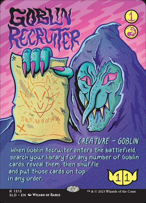 Goblin Recruiter - Borderless