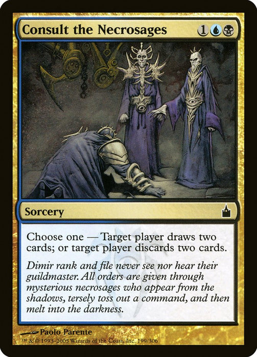 Consult the Necrosages  (Foil)