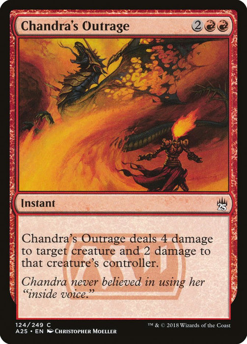 Chandra's Outrage  (Foil)