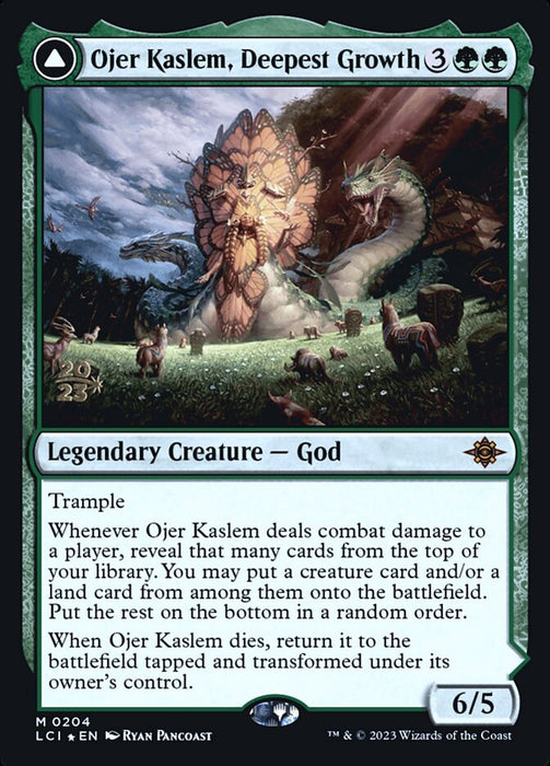 Ojer Kaslem, Deepest Growth // Temple of Cultivation - Legendary (Foil)