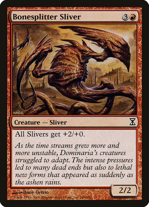 Bonesplitter Sliver  (Foil)