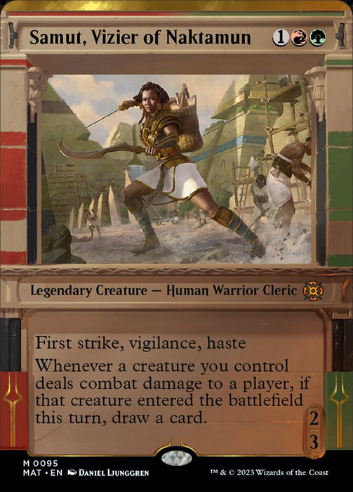 Samut, Vizier of Naktamun - Showcase- Legendary