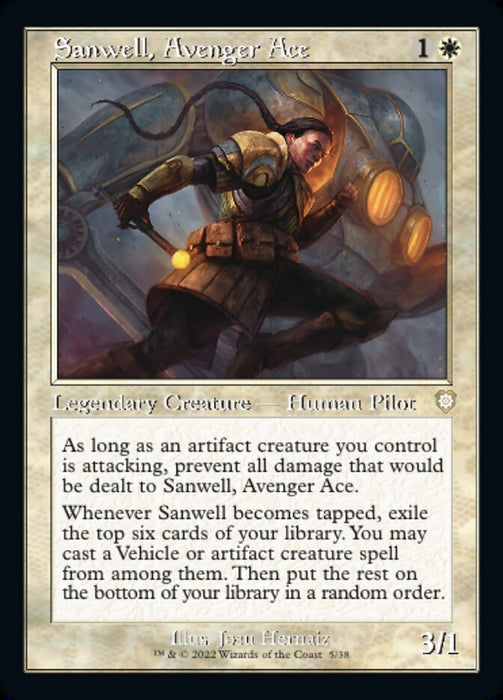 Sanwell, Avenger Ace - Retro Frame