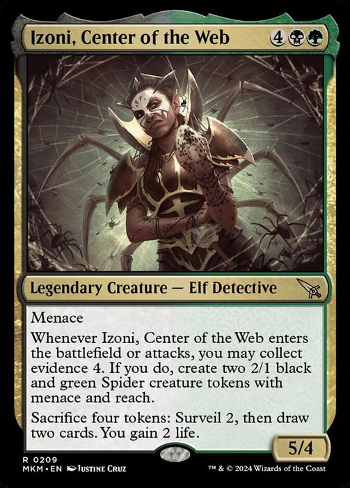 Izoni, Center of the Web - Legendary (Foil)