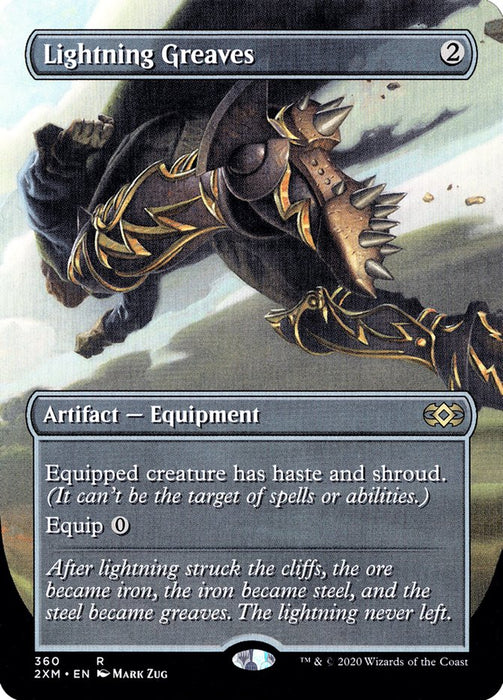 Lightning Greaves - Borderless  (Foil)