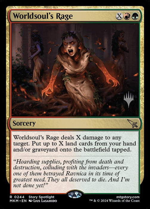 Worldsoul's Rage (Foil)