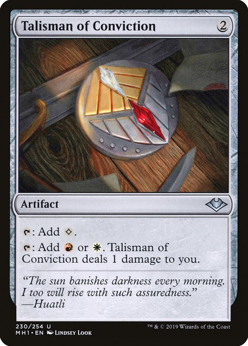 Talisman of Conviction  (Foil)