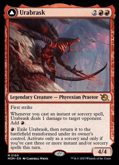 Urabrask // The Great Work - Legendary (Foil)